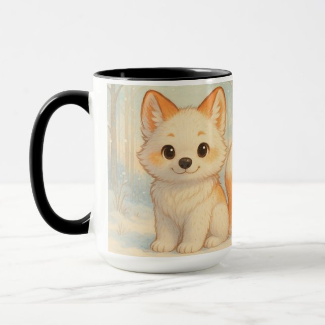 Mug Renard Murmure d'Hiver (Gauche)