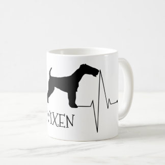 Mug Renard personnalisé Terrier Aimer Mon Chien Coeur