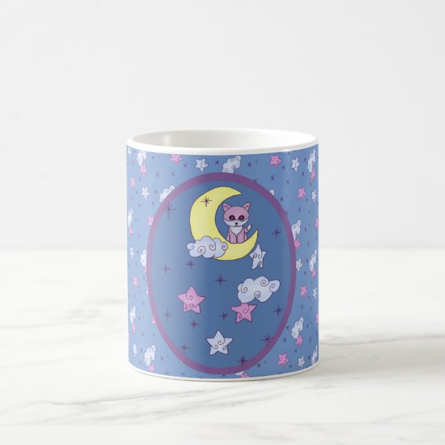 Mug Renard sur la lune (Centre)