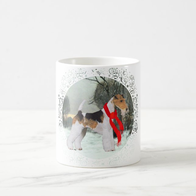 Mug Renard Terrier Hiver (Centre)