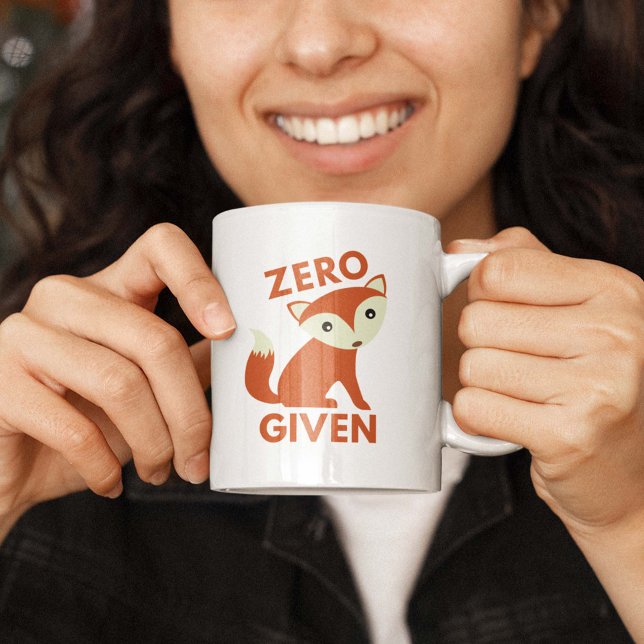 Mug Renard zéro donné (Zero Fox Given Mug)