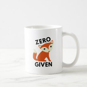 Mug Renard zéro donné
