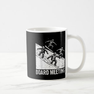 Mug Rencontre du conseil d'administration skieur de sn
