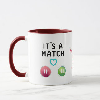 Mug "Rencontre en ligne - Vous êtes ma recherche préfé