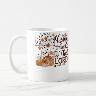Mug Rendez Grâce Au Seigneur Jésus Christian Thanksgiv