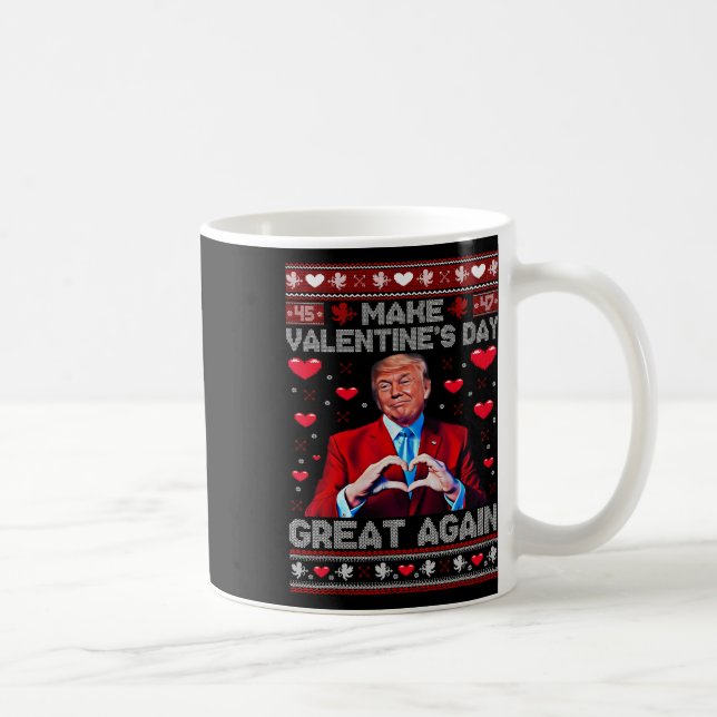 Mug Rendez la Saint-Valentin géniale à nouveau Funny T (Droite)