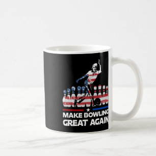 Mug Rendez le bowling génial à nouveau drôle Trump dra