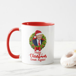 Mug Rendez Noël grand encore pour trump le cadeau