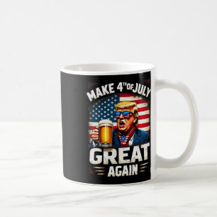 Mug Rendre 4 juillet grande à nouveau Bière Trump Boir