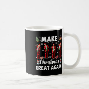Mug Rendre à Noël sa grandeur Père Noël Trump Dance
