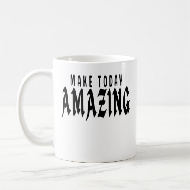MUG RENDRE AUJOURD'HUI EXTRAORDINAIRE  (Gauche)