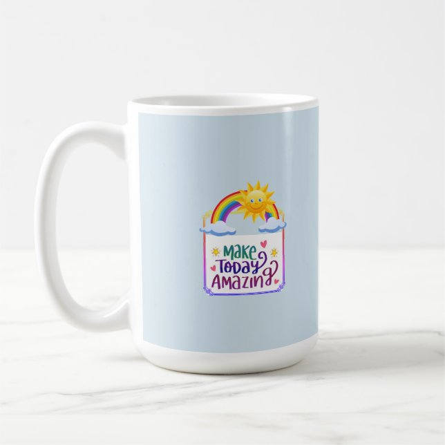 Mug 'Rendre aujourd'hui Extraordinaire' Nom personnali (Gauche)