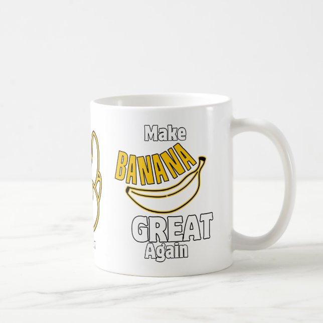 Mug Rendre la banane grande (Droite)