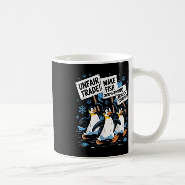 Mug Rendre Le Poisson Bon Marché ! Pingouin de résista (Droite)