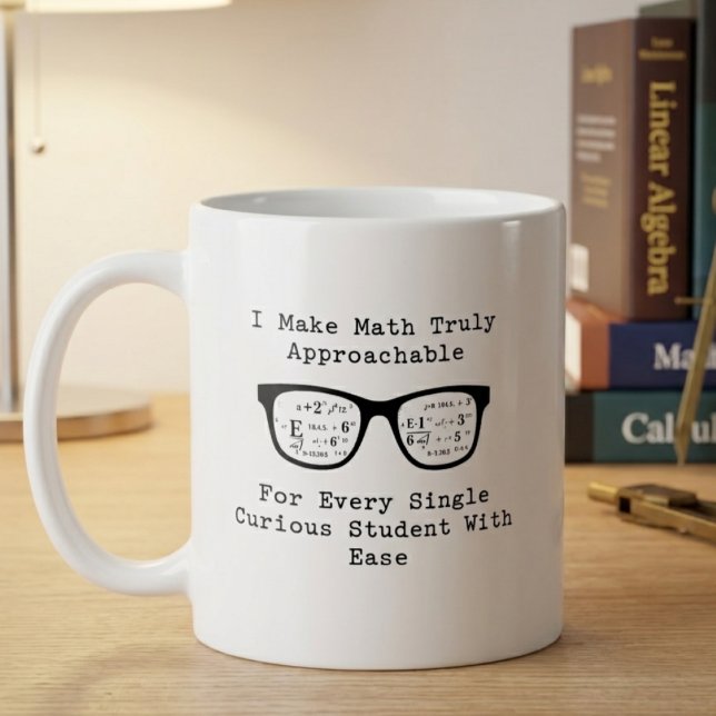 Mug Rendre les mathématiques accessibles à chaque élèv (Créateur téléchargé)