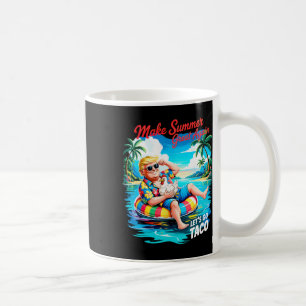 Mug Rendre l'été super à nouveau drôle Président Chick