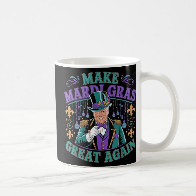 Mug Rendre Mardi Gras Great encore Funky Parade Costum (Droite)