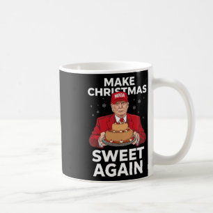 Mug Rendre Noël doux à nouveau Trump Cadeaux de Noël M