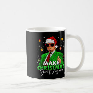 Mug Rendre Noël super à nouveau amusant Père Noël Trum