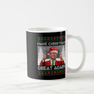 Mug Rendre Noël super à nouveau amusant Trump Pyjamas 