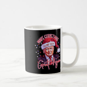 Mug Rendre Noël super à nouveau drôle Père Noël Trump 