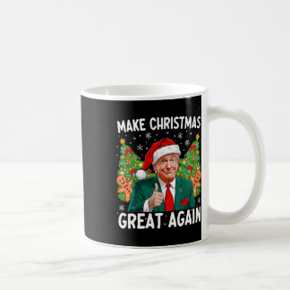 Mug Rendre Noël super à nouveau drôle Père Noël Trump