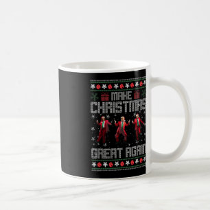 Mug Rendre Noël super encore amusant Père Noël Trump D