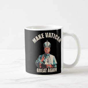 Mug Rendre sa grandeur au Vatican - Le pape Trump mème