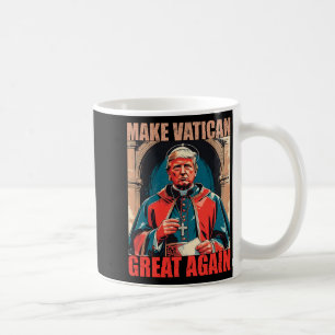 Mug Rendre sa grandeur au Vatican - Le pape Trump mème