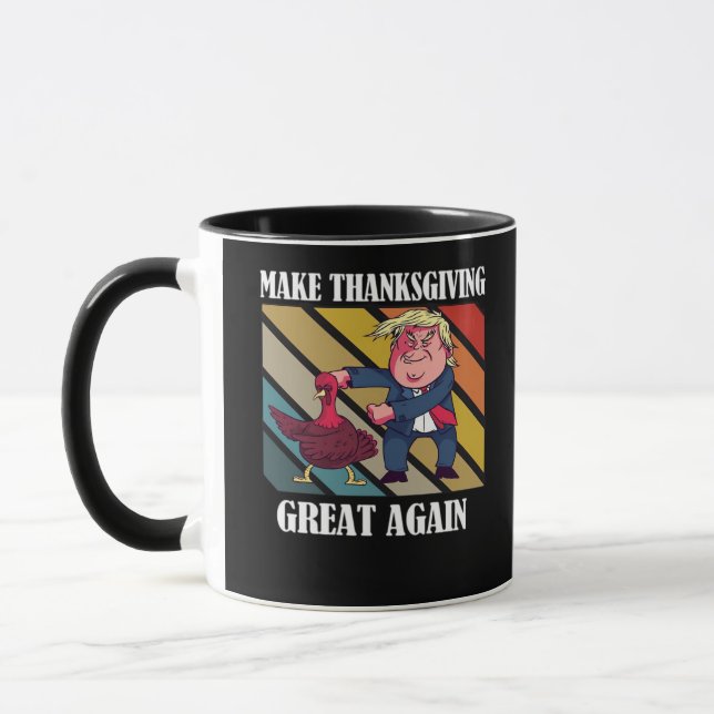 Mug Rendre Thanksgiving grand encore Trumpkin - Sloth  (Gauche)