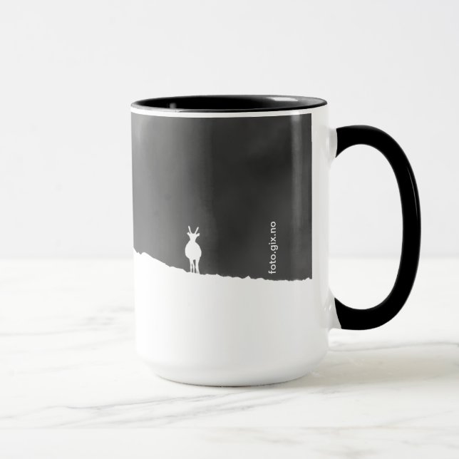 Mug Renne attentif sur Ridge (Droite)