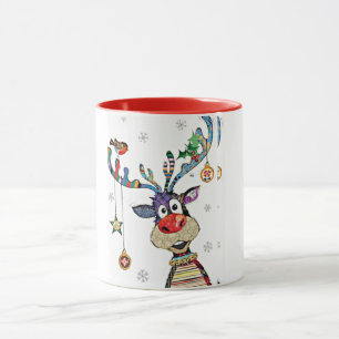 MUG RENNE DE NOËL LE PLUS MIGNON