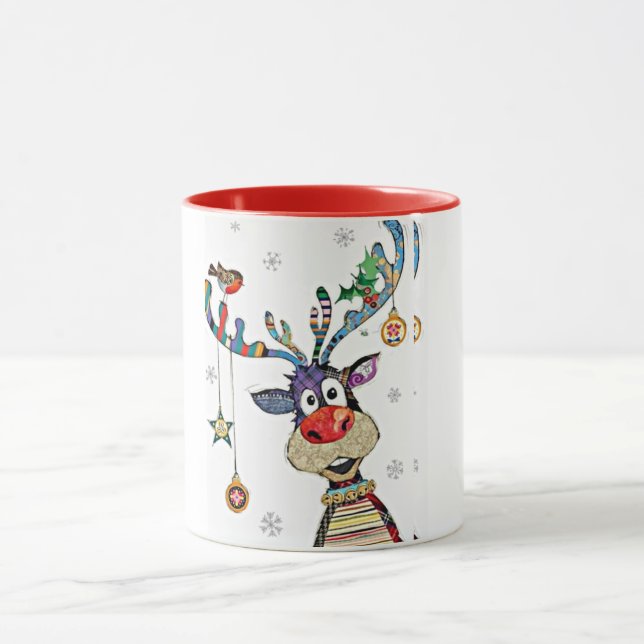 MUG RENNE DE NOËL LE PLUS MIGNON (Centre)