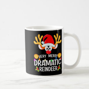 Mug Rennes dramatiques de Noël très joyeux assortis