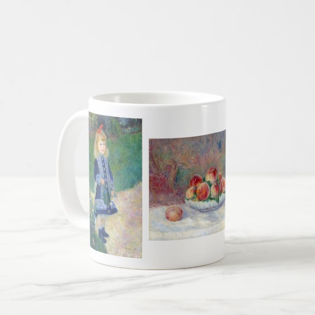 Mug Renoir × 3作品 (Devant gauche)