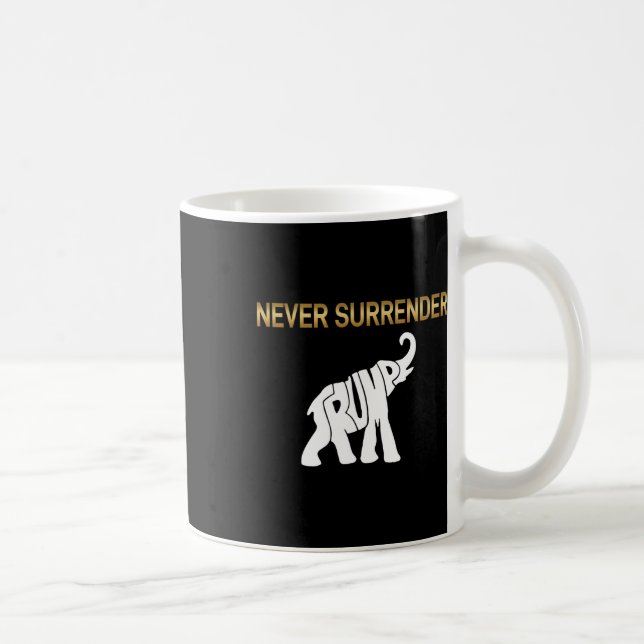 Mug Renoncer à Trump Elephant (Droite)