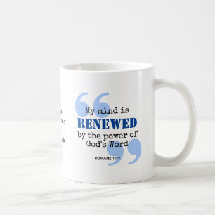 Mug RENOUVELÉ L'ESPRIT Déclaration chrétienne