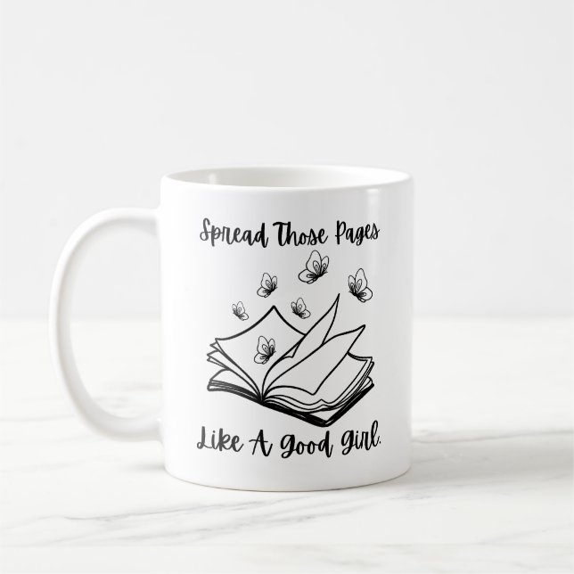 Mug Répandez Ces Pages Comme Une Bonne Fille, Lecteurs (Gauche)