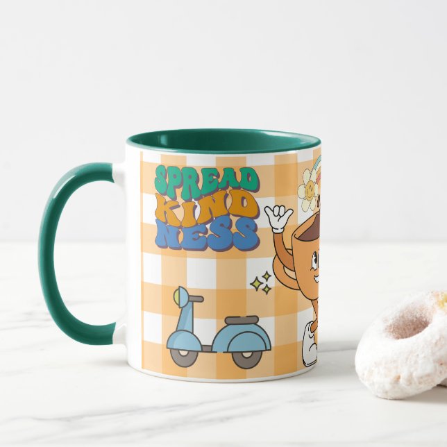 Mug répandre la gentillesse (Avec donut)