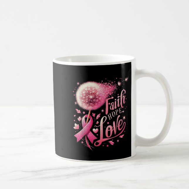 Mug Répandre L'Espoir Trouver La Cure Cancer Du Sein S (Droite)