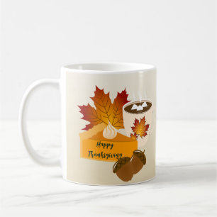 Mug Repas de Thanksgiving Cuisine Tarte au potiron Cho