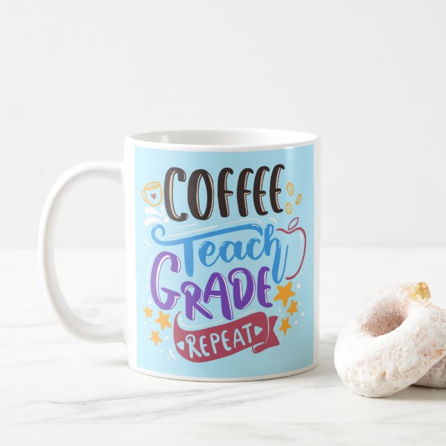 Mug Répeat de Coffee Teach (Avec donut)