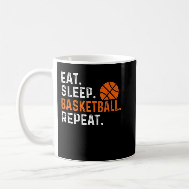Mug Répeat Funny Basketball Playe (Gauche)