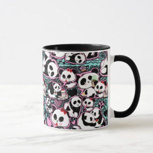 Mug Repère Le Panda ! Panda Doodles