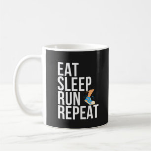 Mug Répéter la course du sommeil - Pour les coureurs