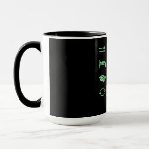 Mug Répéter la loi sur le sommeil - Acteurs T intérima