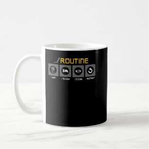 Mug Répéter le code du sommeil