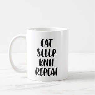Mug Répéter le sommeil du noeud d'alimentation