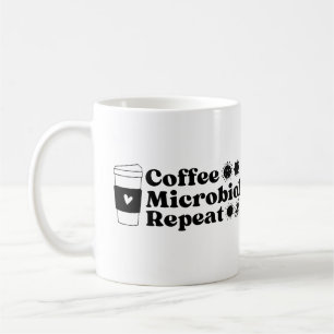 Mug Répétition de la microbiologie du café