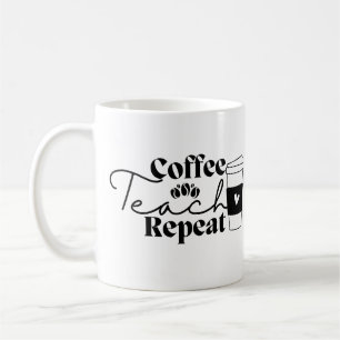 Mug Répétition de l'enseignement du café